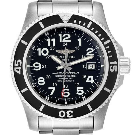 breitling superocean ii 44mm noob black only|In.